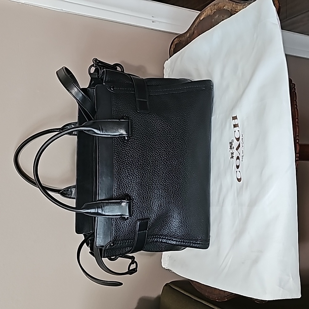 Coach black purse